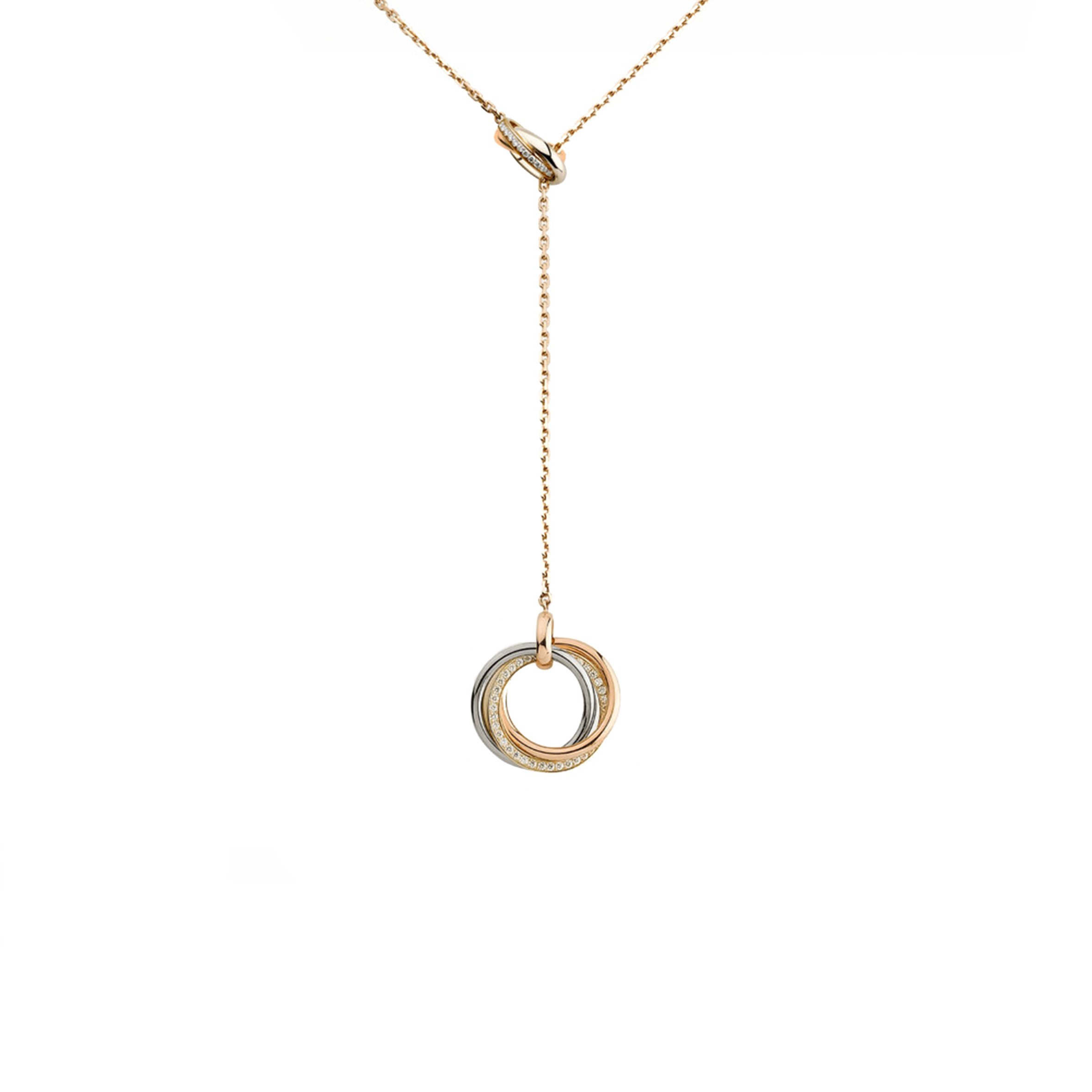 CARTIER TRINITY NECKLACE B7058500